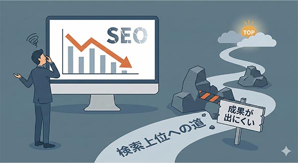 SEOで成果が出にくくなった理由